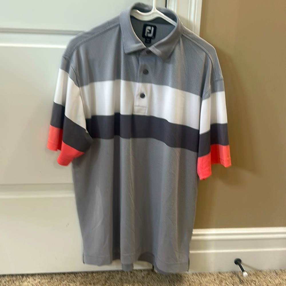 Men’s FootJoy large golf shirt.